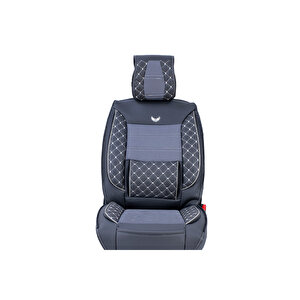 Fiat Panda Lüx Deri Oto Koltuk Kılıfı Ön Arka Takım Set Plus Füme Füme