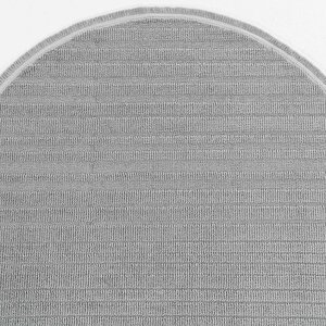 Cool Halı Newyork 3103 Gri Yumuşak Halı Kilim Salon Koridor Yolluk Dokuma Yuvarlak Makine Halı