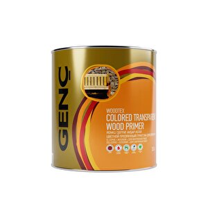Genç Renkli Şeffaf Ahşap Astar 3647 Meşe 2.5 L