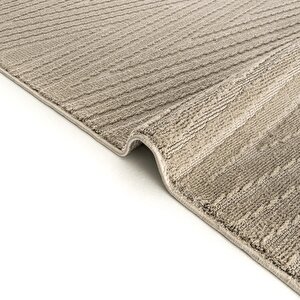 Cool Halı Newyork 3106 Vizon Yumuşak Tuşeli Halı Kilim Salon Koridor Kesme Yolluk Dokuma Makine Halı