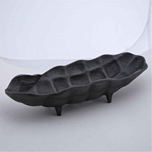 Metal Oval Tabak 16*41*9 Cm