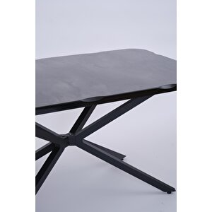 Kütük Mdf Boyalı Lak Panel Mutfak Yemek Masası 90x160