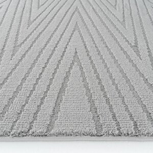 Cool Halı Newyork 3107 Gri Yumuşak Tuşeli Halı Kilim Salon Koridor Kesme Yolluk Dokuma Makine Halısı