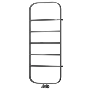 1200x450mm Spin Fırça Mat İnox Parlak Black Chrome Havlupan