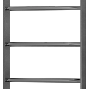 1200x450mm Spin Fırça Mat İnox Parlak Black Chrome Havlupan
