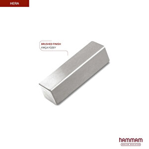 900x500 Mm Hera Ahşap Ve Paslanmaz Çelik Havlupan