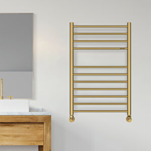 750x500 Bluebell Fırça Brass Gold Altın Paslanmaz Çellik Havlupan