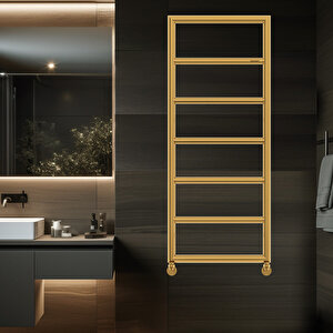 1200x500mm Trendy Parlak Bras Gold Altın Paslanmaz Çelik Havlupan