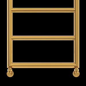 1200x500mm Trendy Parlak Bras Gold Altın Paslanmaz Çelik Havlupan