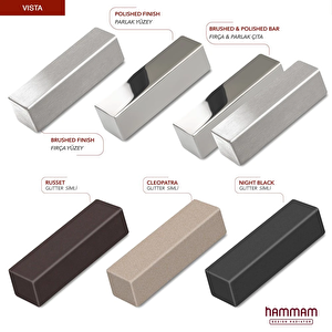 770x500 Vista Russet Kahverengi Paslanmaz Çelik Havlupan