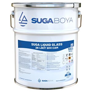 Suga Li̇ki̇t Sivi Cam 2k Çi̇ft Komponentli̇