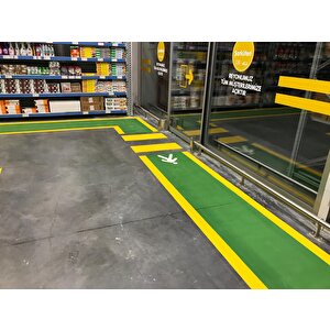 Suga Tek Komponentli̇ Akri̇li̇k Yol Çi̇zgi̇ Boyasi 10 Kg