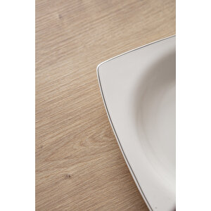 Edsy Home Safir Meşe 2 Sandalyeli Yuvarlak Masa Takımı