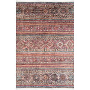 Vintage 05 Multi Antik Desen Makinede Yıkanabilir Halı Kaymaz Dijital Baskı Mutfak Halısı 200x290 cm
