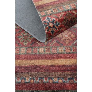 Cool Halı Vintage 05 Multi Antik Desen Makinede Yıkanabilir Halı Kaymaz Dijital Baskı Mutfak Halısı