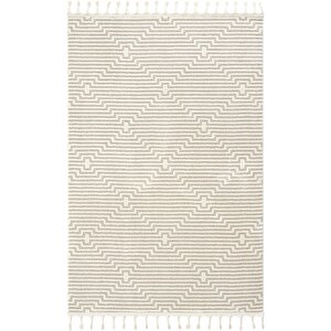 Focus 1100 Krem Bej Halı Salon Halısı Kesme Halı Antre Koridor Halısı Yatak Odası Halısı 200x300 cm