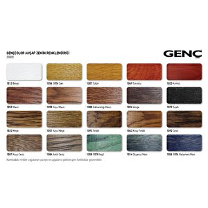 Gençcolor Ahşap Zemin Renklendirici 1096 Venge 1 L
