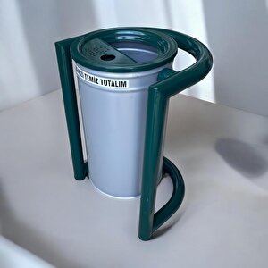 Dış Mekan Çöp Kovası Sgc07b, Metal Sallanır 30l
