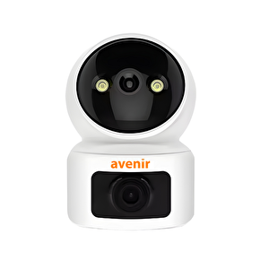 Av-s213 4mp 2 Kameralı 360° Dönebilen Wifi Bebek Bakıcı Sesli Kamerası