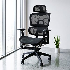 Odessa Fonksiyonel Çalışma Koltuğu Siyah