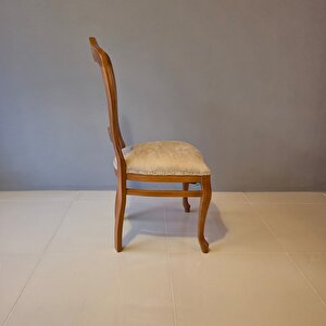Lilia Ahşap Yemek Sandalyesi - Klasik Ahşap Sandalye