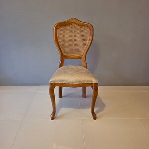 Lilia Ahşap Yemek Sandalyesi - Klasik Ahşap Sandalye