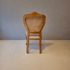 Lilia Ahşap Yemek Sandalyesi - Klasik Ahşap Sandalye