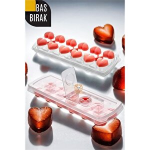 Modacar Bas-bırak Kapaklı Silikon Buz Kalıbı