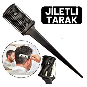 Modacar Jiletli Kırık Saç Sakal Düzletme İnceltme Tarağı