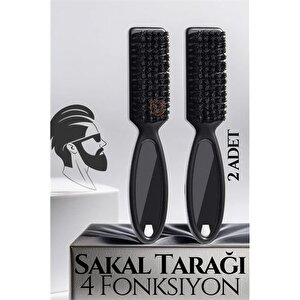 Modacar Sakal Tarama Fırçası 2 Li̇ Set Absolute Professional