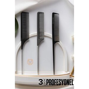 Modacar Krepe Boya Tarağı Profesyonel 3 Lü Set