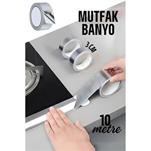 Modacar Kendinden Yapışkanlı Alüminyum Su Sızdırmaz Yanmaz Bant 10 Metre