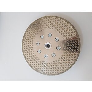 Nsp Blue Mermer Kesi̇ci̇ 180li̇k Çi̇ft Yanakli Flanşli M14