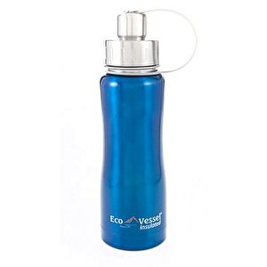 Eco Vessel Üçlü Yalıtımlı Vidalı Başlık Termos 0.75 Litre-turkuaz