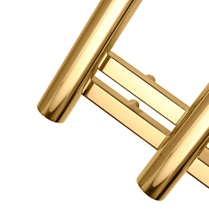 1380x500mm Asos Parlak Brass Altın Gold Paslanmaz Çelik Havlupan