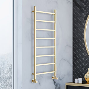 1200x500mm Diva Parlak Brass Altın Gold Paslanmaz Çelik Havlupan