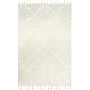 Focus 1100 Krem Halı Modern Salon Halısı Kesme Halı Koridor Halısı Yatak Odası Halısı 120x180 cm