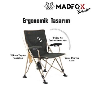 Madfox Warden Katlanır Kamp Sandalyesi