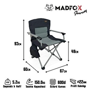 Madfox Journey Katlanır Kamp Sandalyesi
