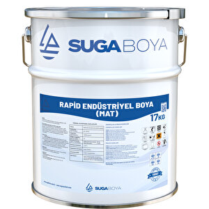 Suga Rapi̇d Endüstri̇yel Boya Mat 17 Kg Kırmızı