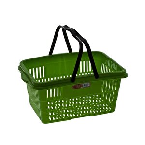 Sy-2260 Market Taşıma Sepeti Çift Saplı Yeşil