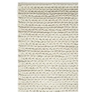 Cool Halı Elegance Krem Yün Halı Salon Halısı Antre Koridor Halı Yolluk El Dokuma Halı Örgü El Halı 80x150 cm