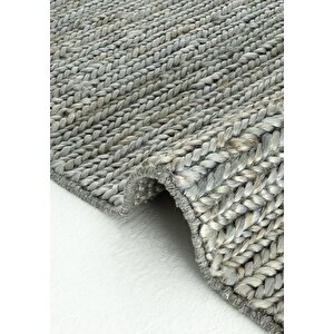 Cool Halı Fine Sb03 Natural Jüt Halı El Dokuma Doğal İplik Örgü Hasır Halı Naturel Jüt Kilim