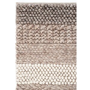 Elegance Natural Multi Yün Halı Salon Halısı Antre Halı Yolluk El Dokuma örgü el halısı 80x150 cm