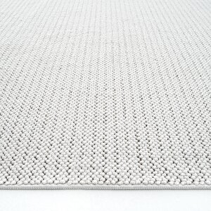 Cool Halı Mikasa Mks Plain Beyaz Yumuşak Dokulu Halı Kilim Salon Koridor Kesme Dokuma Makine Halısı