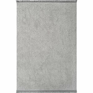 Mikasa Mks Plain Gri Yumuşak Dokulu Halı Kilim Salon Koridor Kesme Dokuma Makine Halısı 160x300 cm