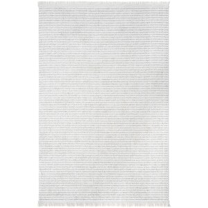 Mikasa Mks Plain Beyaz Yumuşak Dokulu Halı Kilim Salon Koridor Kesme Dokuma Makine Halısı 100x500 cm