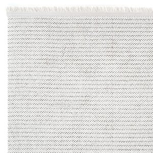 Mikasa Mks Plain Beyaz Yumuşak Dokulu Halı Kilim Salon Koridor Kesme Dokuma Makine Halısı 100x500 cm