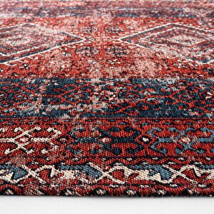 Cool Halı Mabel Mb 02 Multy Anadolu Kilim Kaymaz Taban Yıkanabilir Vintage Dokuma Makine Halısı