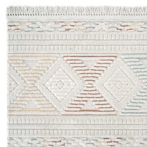 Harmony 1551 Multi Gri Yumuşak Dokulu Çocuk Odası Halısı Modern Dokuma Makine Halısı 120x180 cm